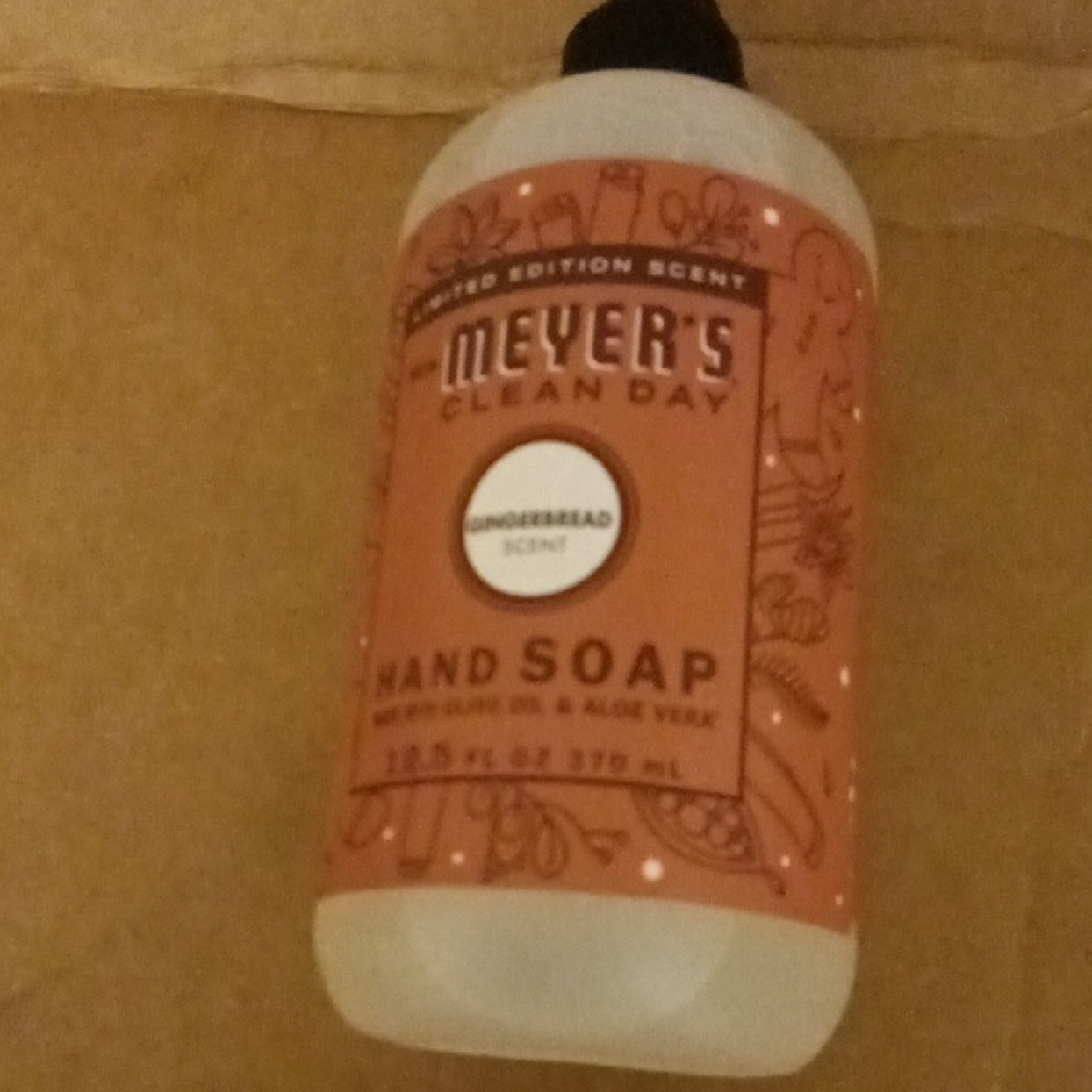Meyer's Clean Day Gingerbread Hand Soap - Limited Edition Pink